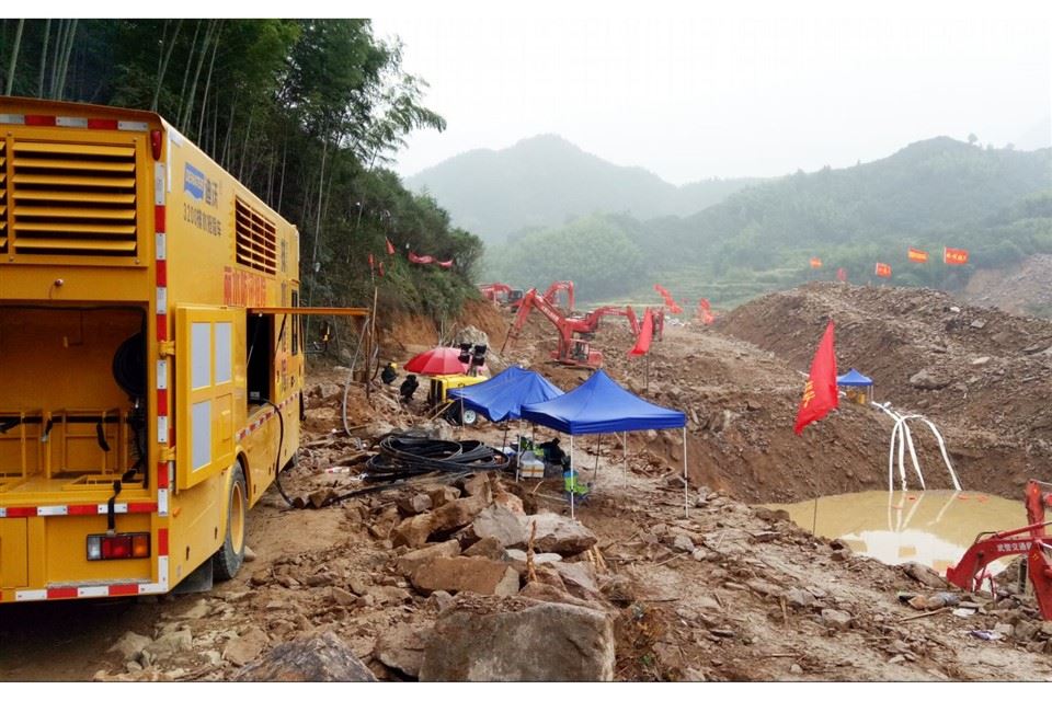 Flood-fighting And Rescue Mobile Pump